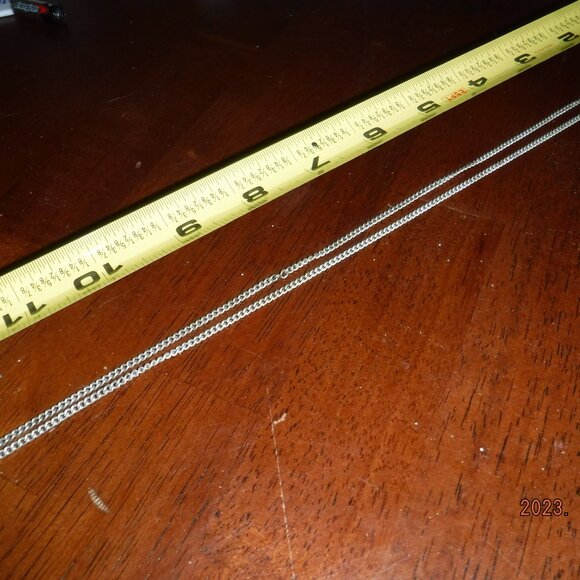 Agate Stones in a Vintage Necklace and Pendent on a silver tone setting - Picture 5 of 16